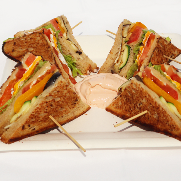 Club Sandwich Vegetariano