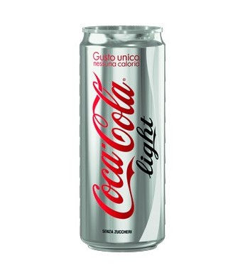 Cola light tin