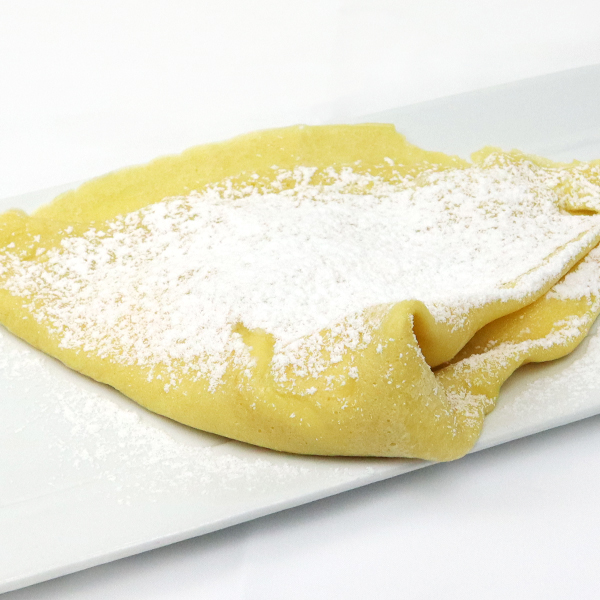 Crepes with cream