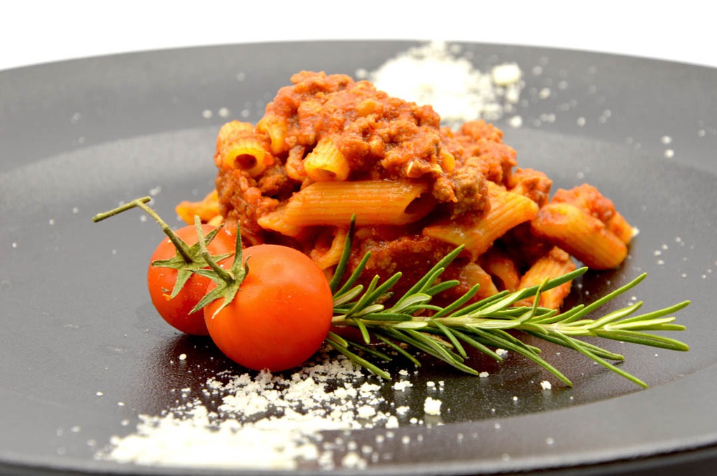 Penna pasta with meat sauce Gluten Free