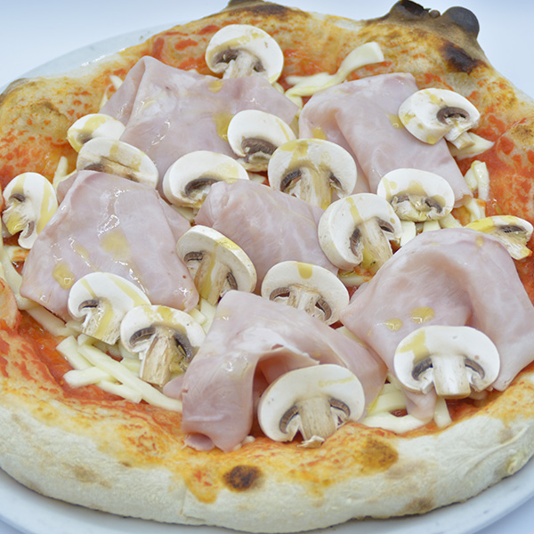 Pizza Prosciutto e funghi Gluten Free