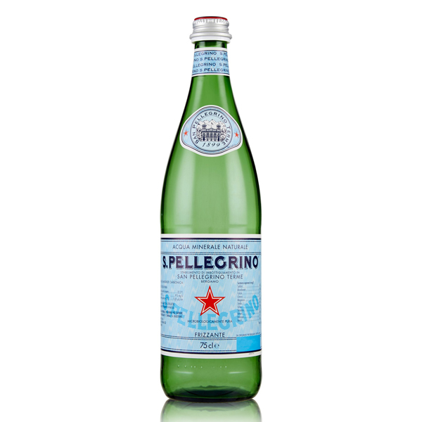 San Pellegrino Mineralwasser 0,75 l.